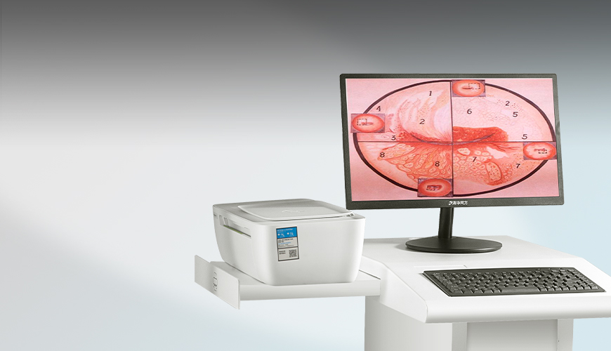 with computer and hd display screen